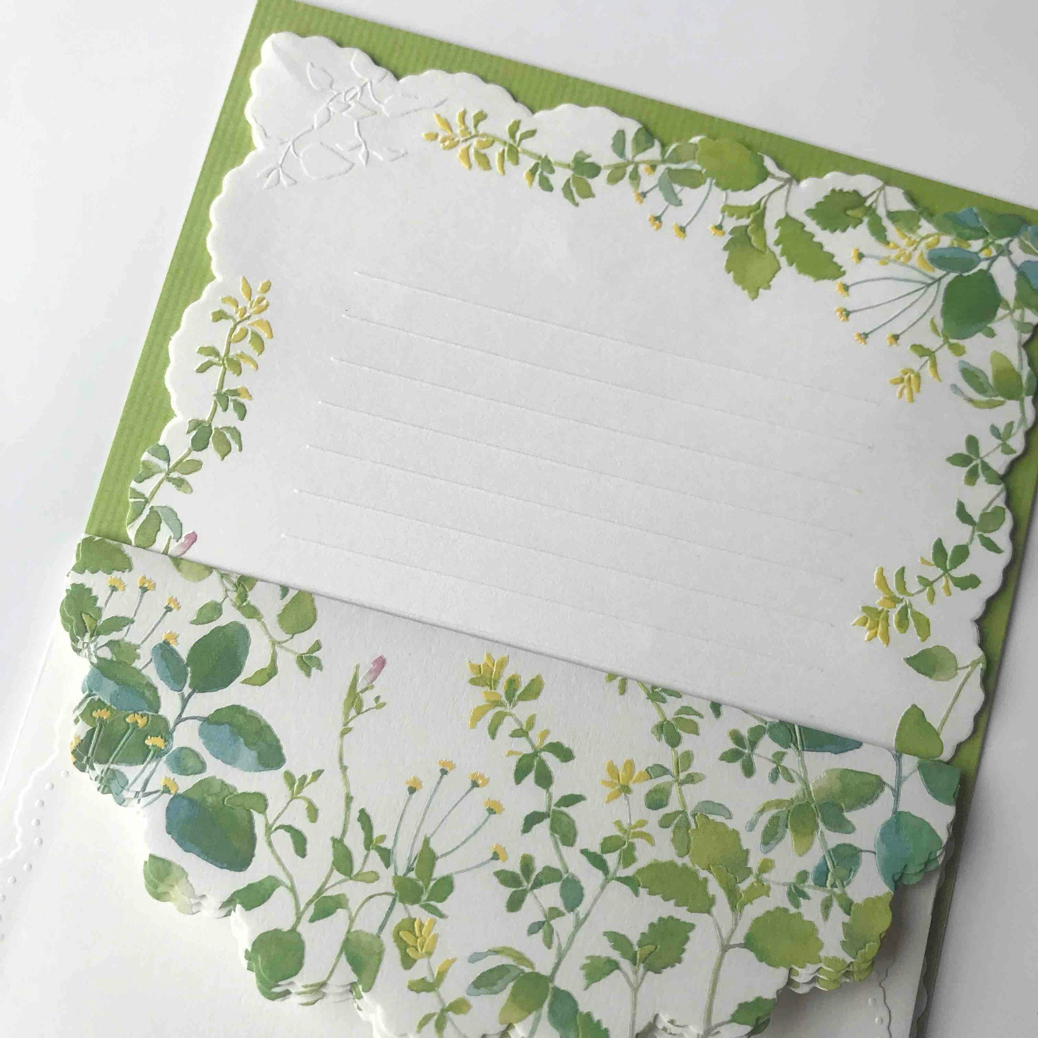 Brevpapper Tsutsumu Company - Green Garden
