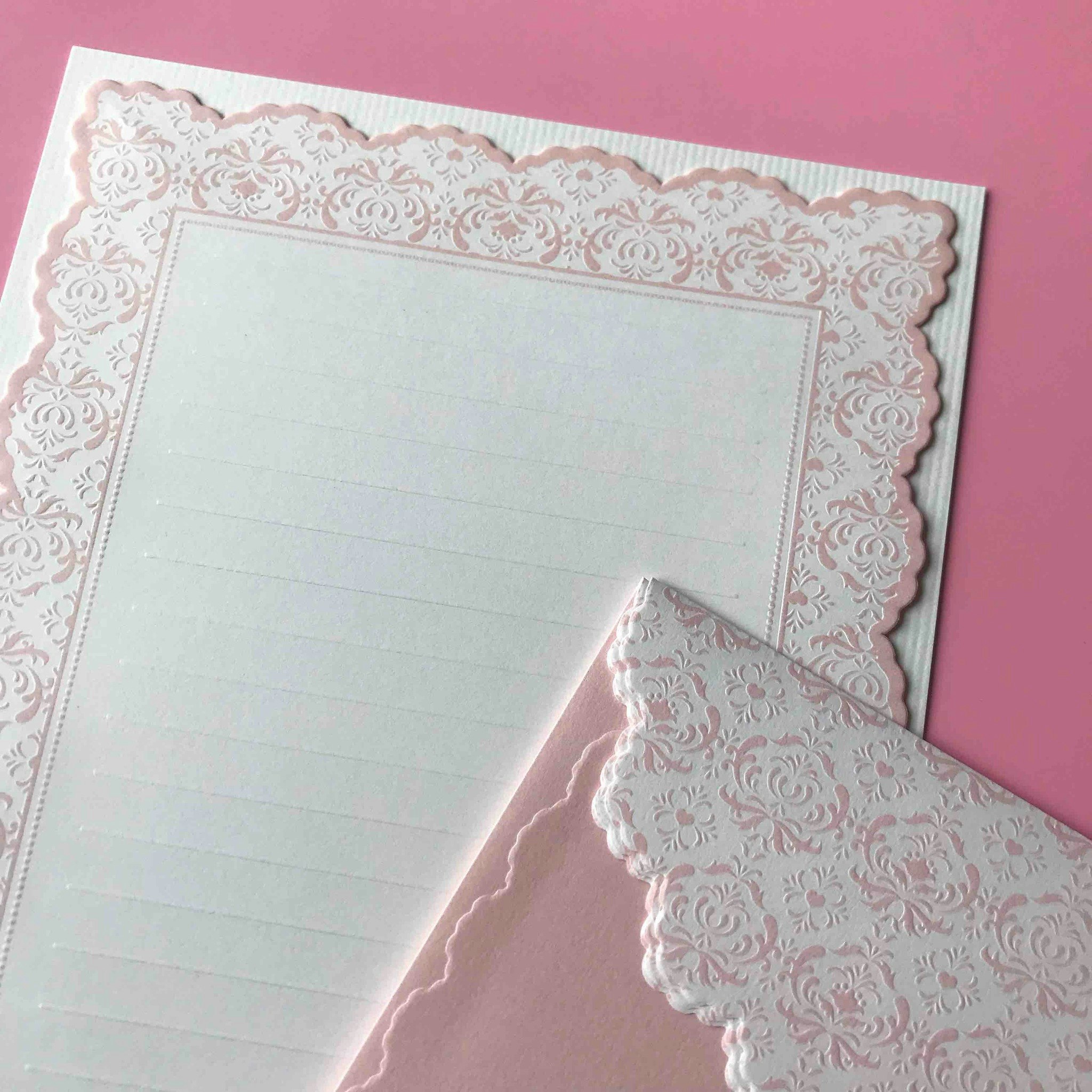 Brevpapper Tsutsumu Company - Arabesque Pink