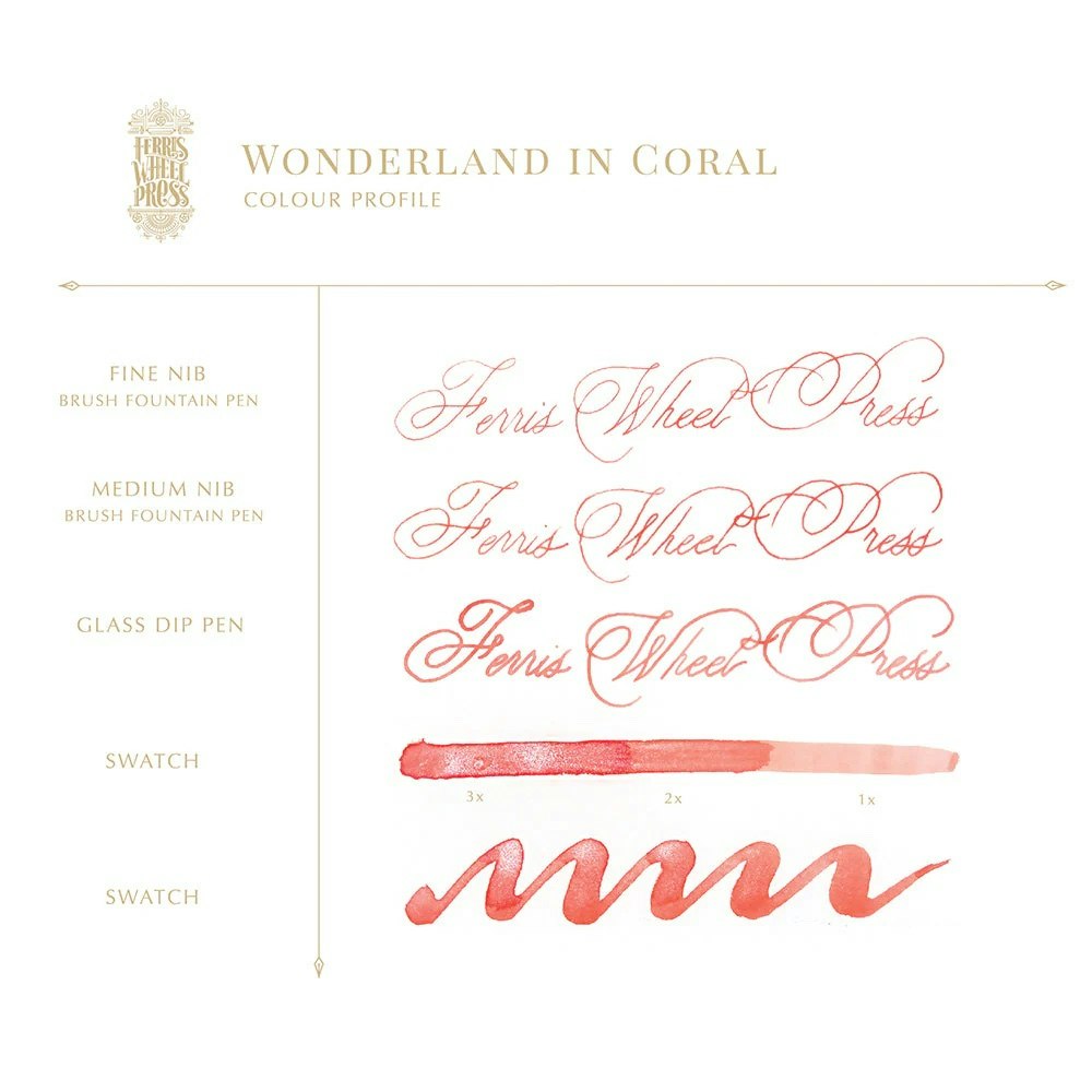 Ferris Wheel Press - Wonderland In Coral 38 ml
