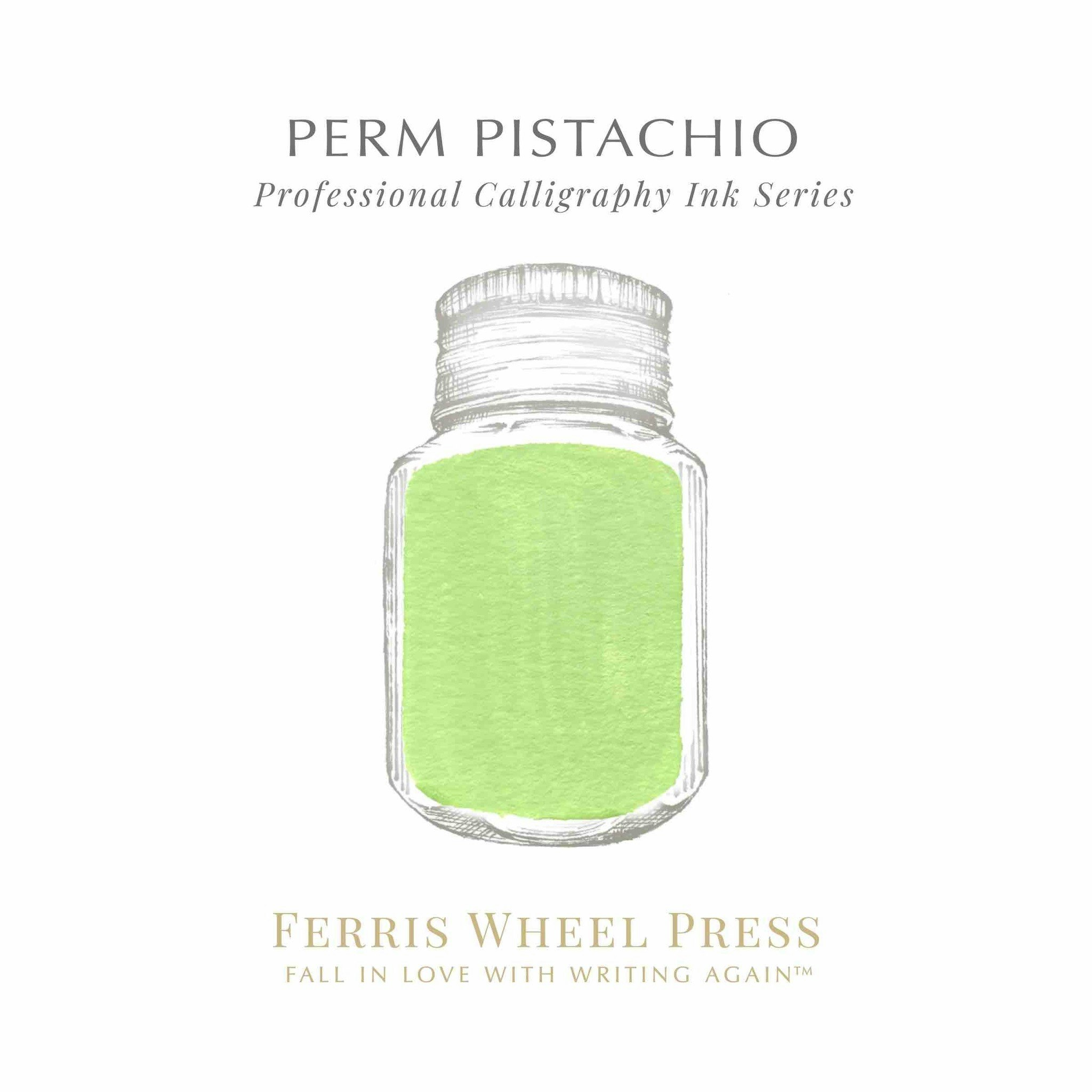 Ferris Wheel Press Calligraphy Ink -  Perm Pistachio 28 ml