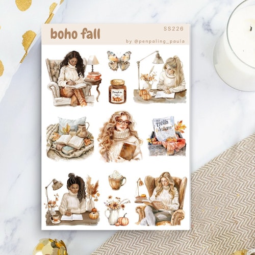 Stickers Penpaling Paula - Boho Fall