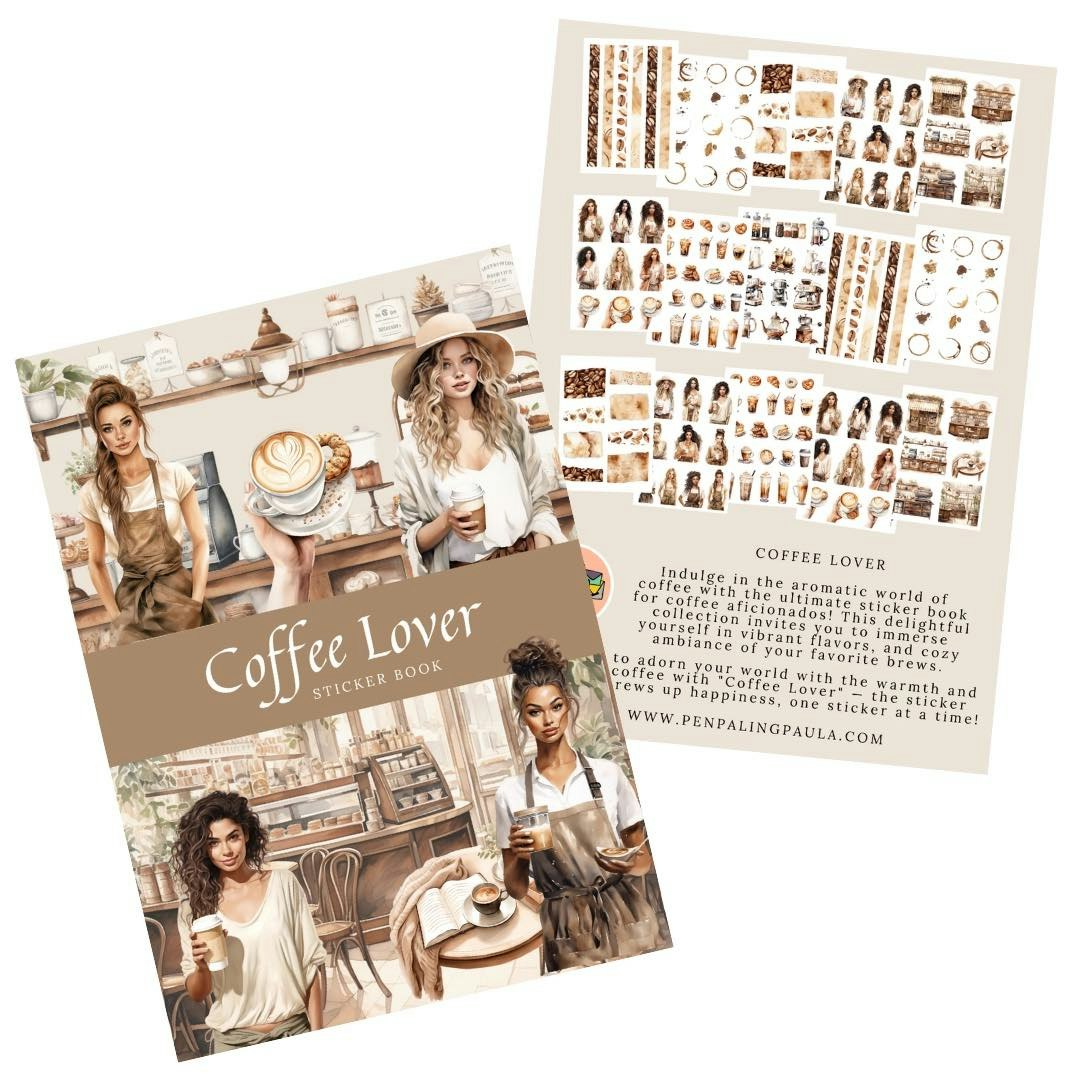 Stickers Penpaling Paula - Coffee Lover 16 ark