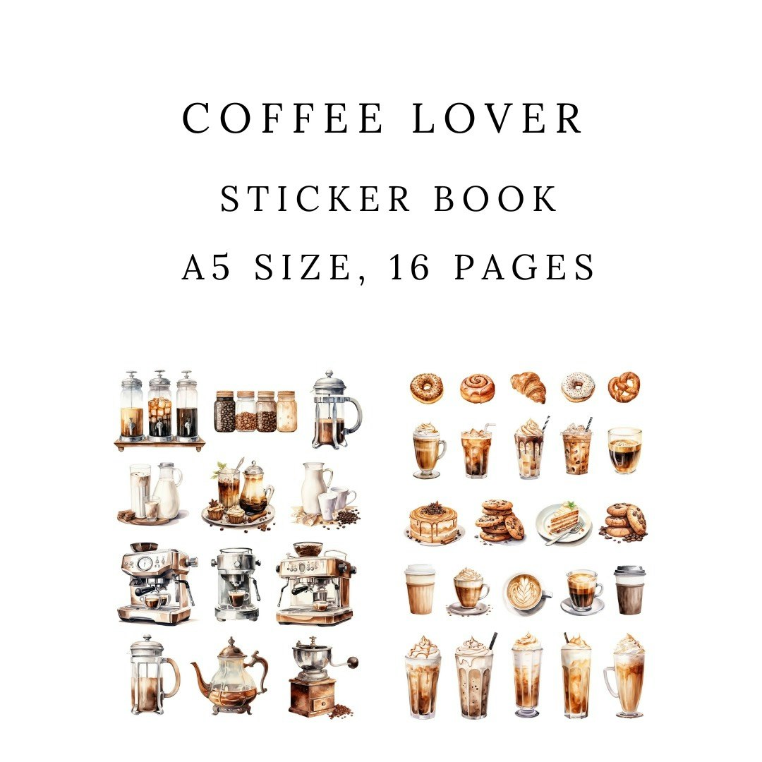 Stickers Penpaling Paula - Coffee Lover 16 ark