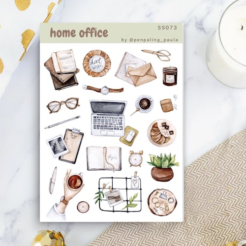 Stickers Penpaling Paula - Home Office