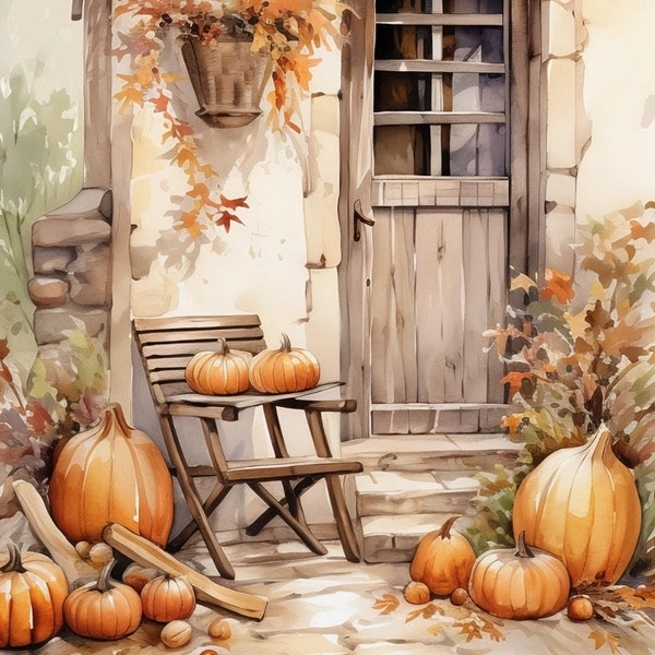 Postcard Penpaling Paula - Autumn House