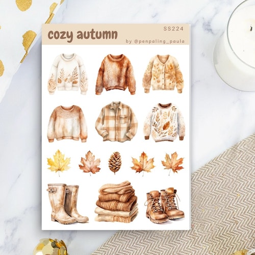 Stickers Penpaling Paula - Cozy Autumn