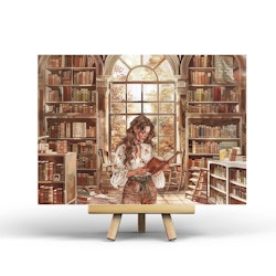Vykort Penpaling Paula - Public Library