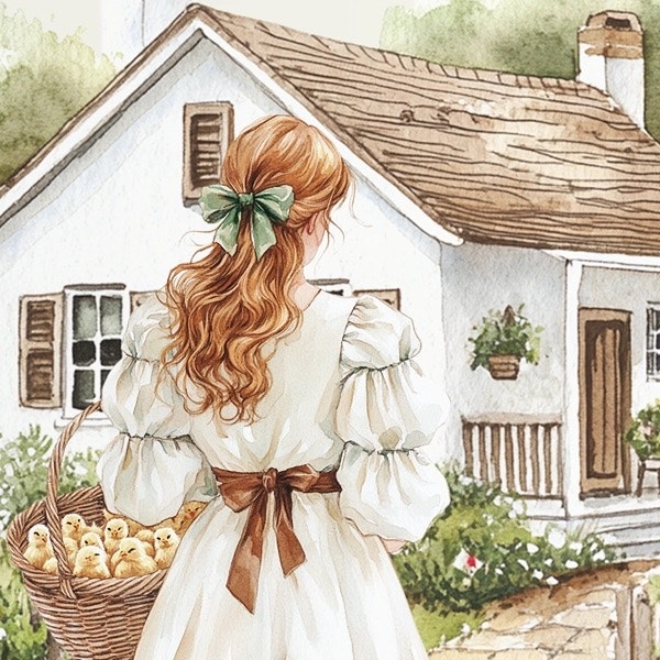 Vykort Penpaling Paula - Cottage