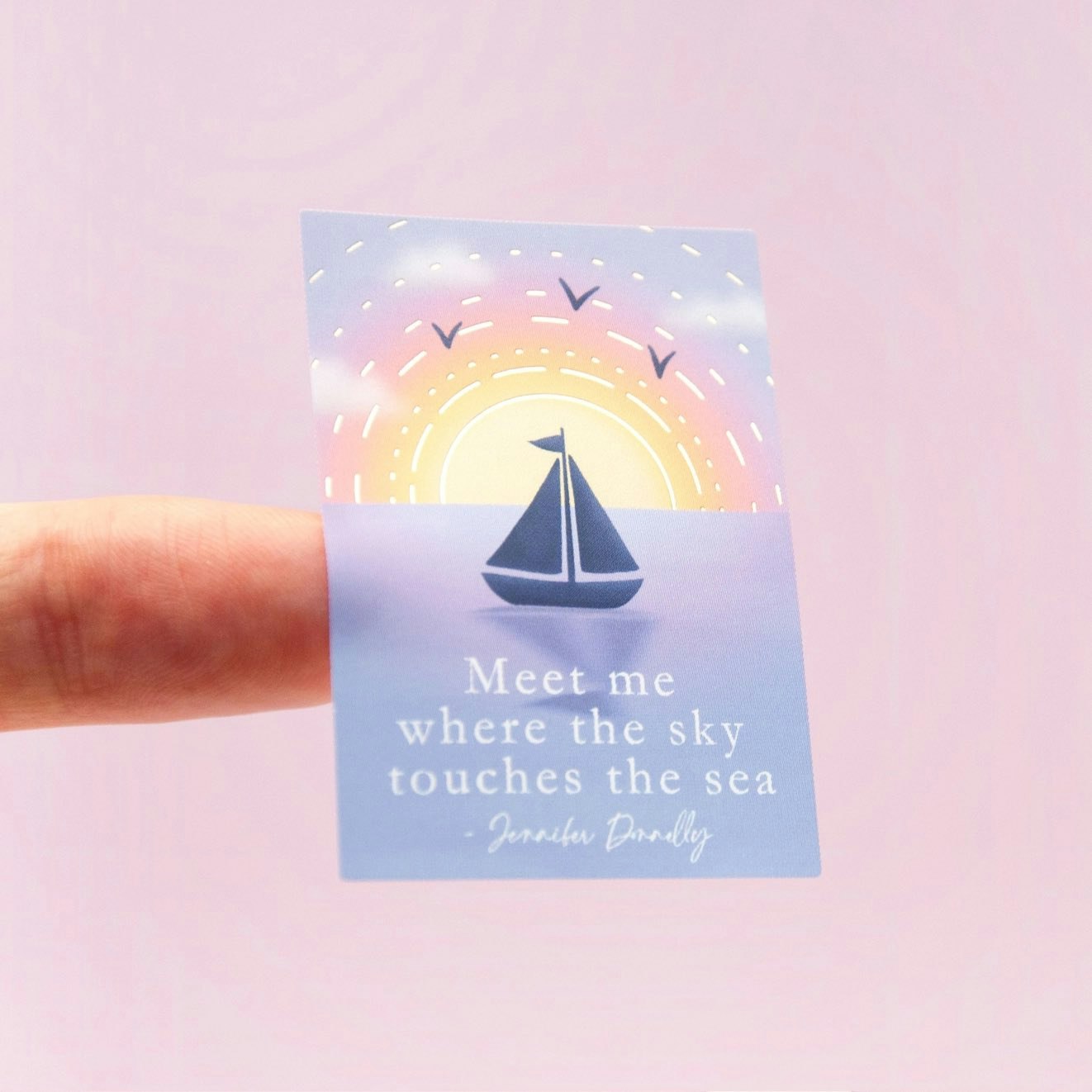 Stickers Willwa - You, Me & the Sea