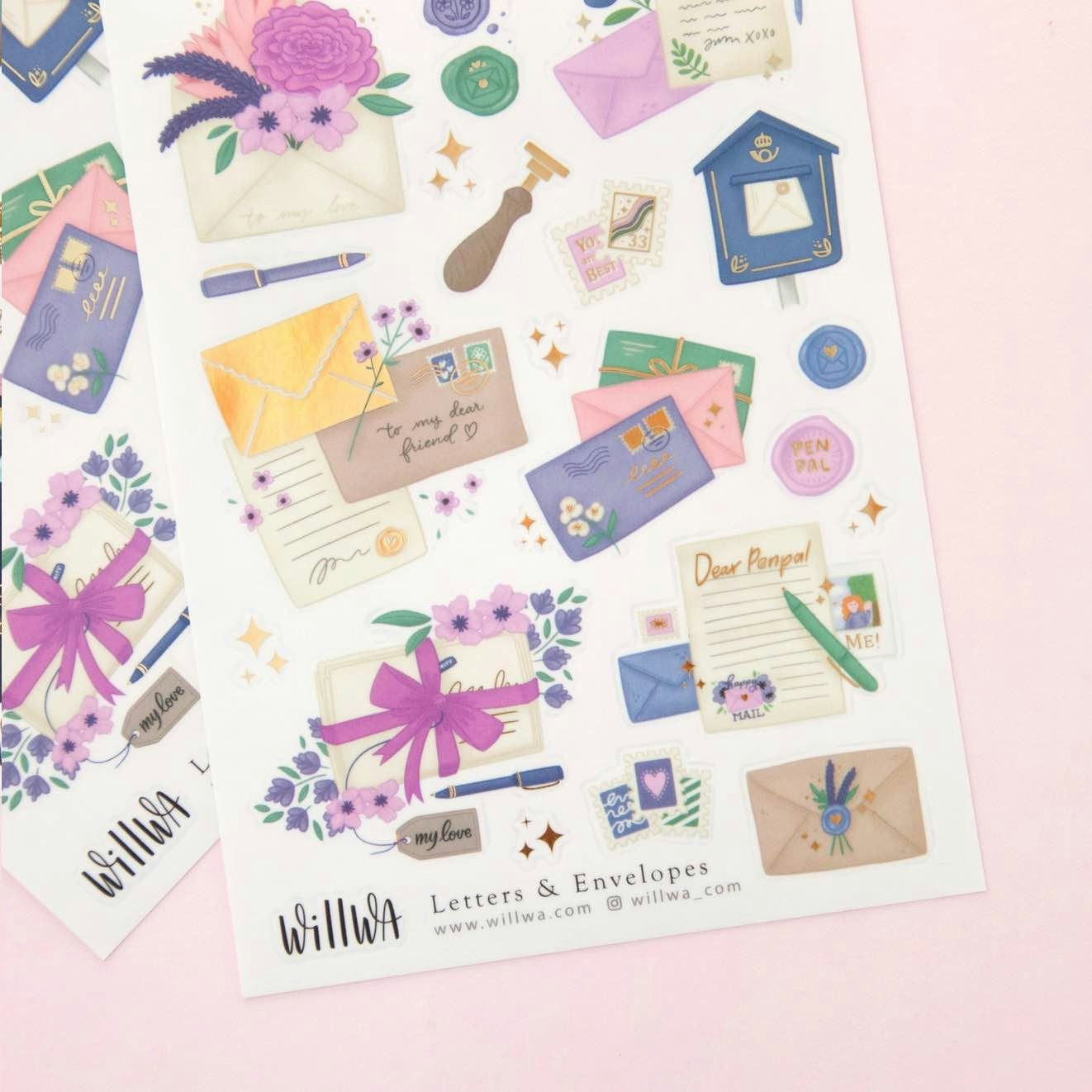 Stickers Willwa - Letters & Envelopes