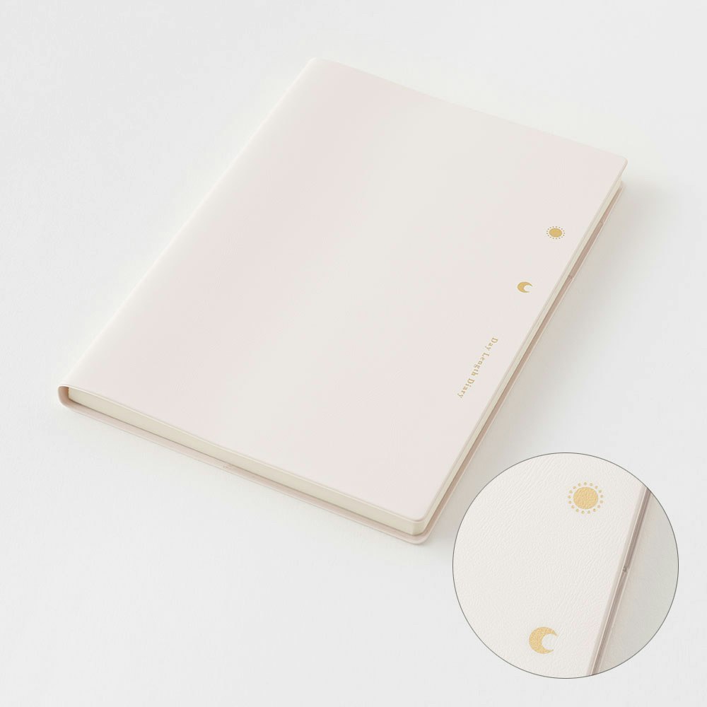 Midori 2026 Gradation Diary Day Length B6 Ivory