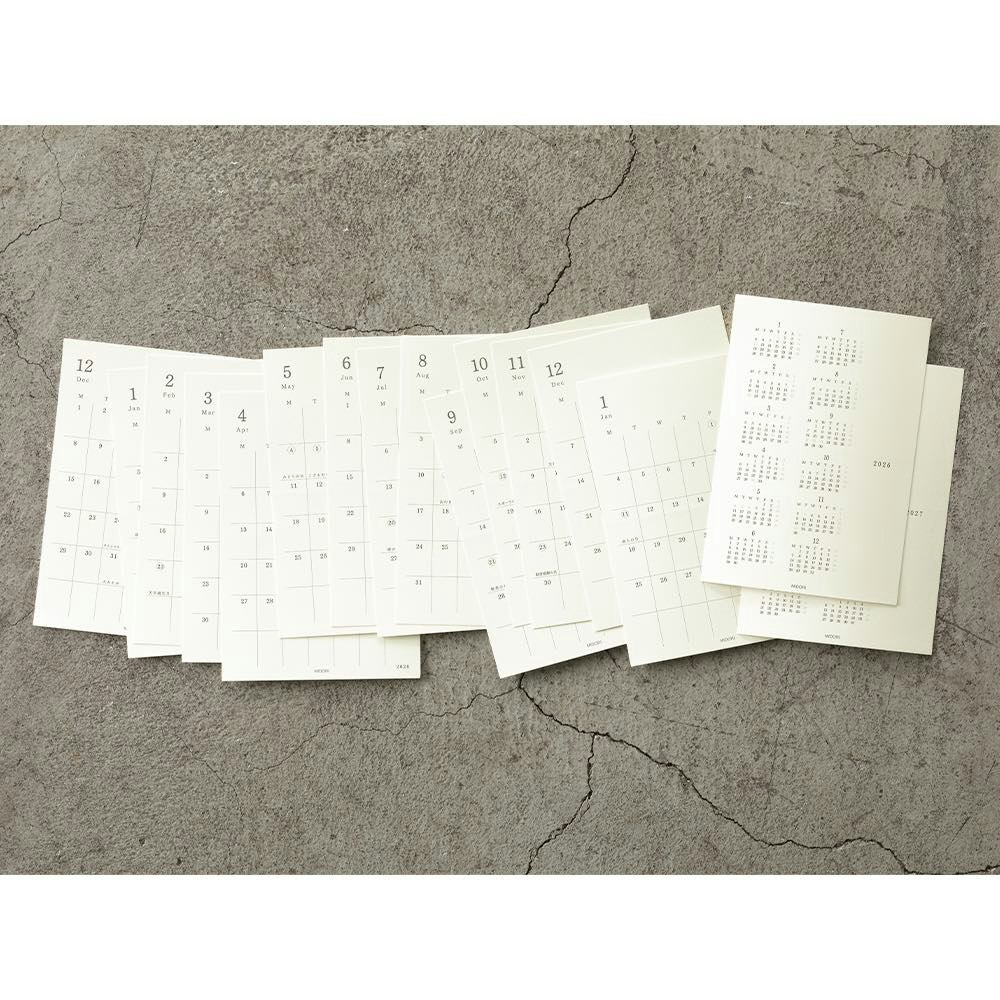 Midori 2026 MD Diary Sticker M