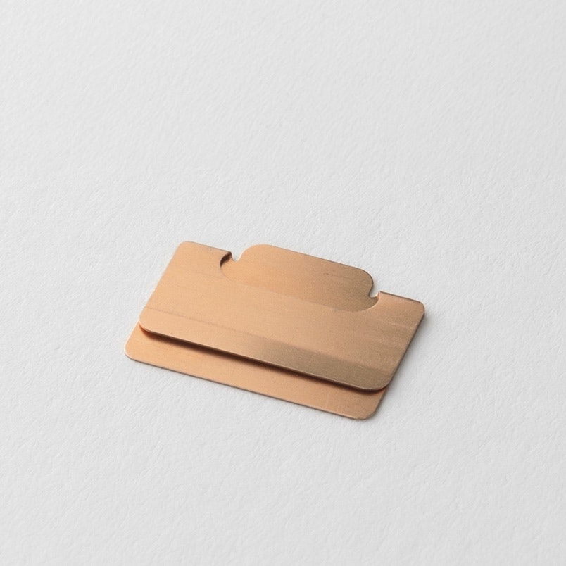 Midori Index Clip S Chiratto Orange
