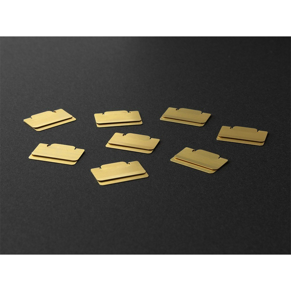 Midori Index Clip S Chiratto Brass