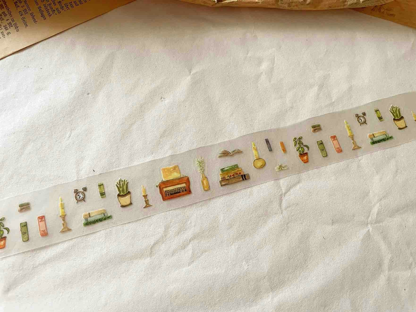 PET Tape Remsa Sames Journal (Kiss-Cut) - Vintage Library