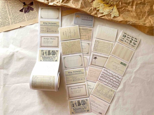 Sticker strip Sames Journal - Vintage Tickets