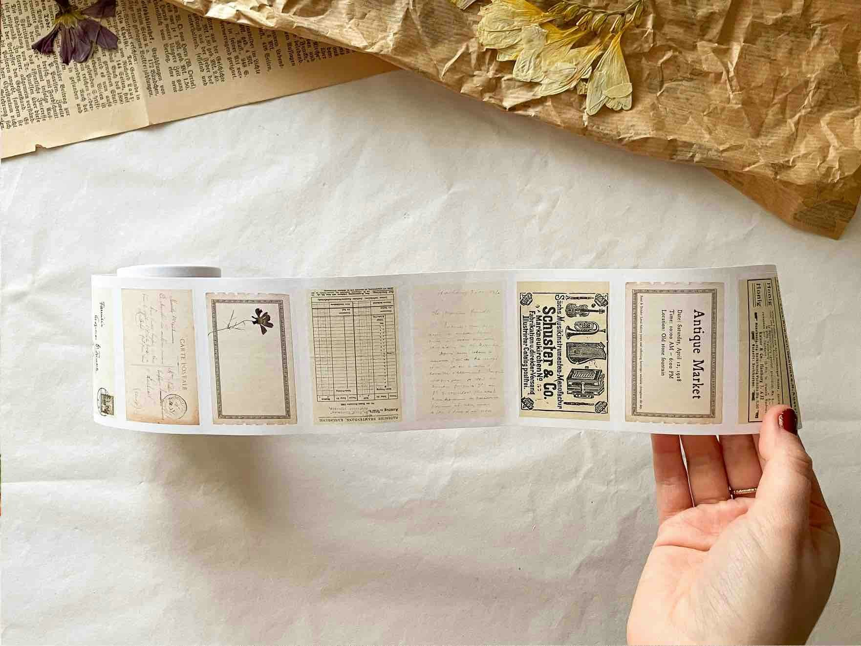 Stickers remsa Sames Journal - Vintage Tickets