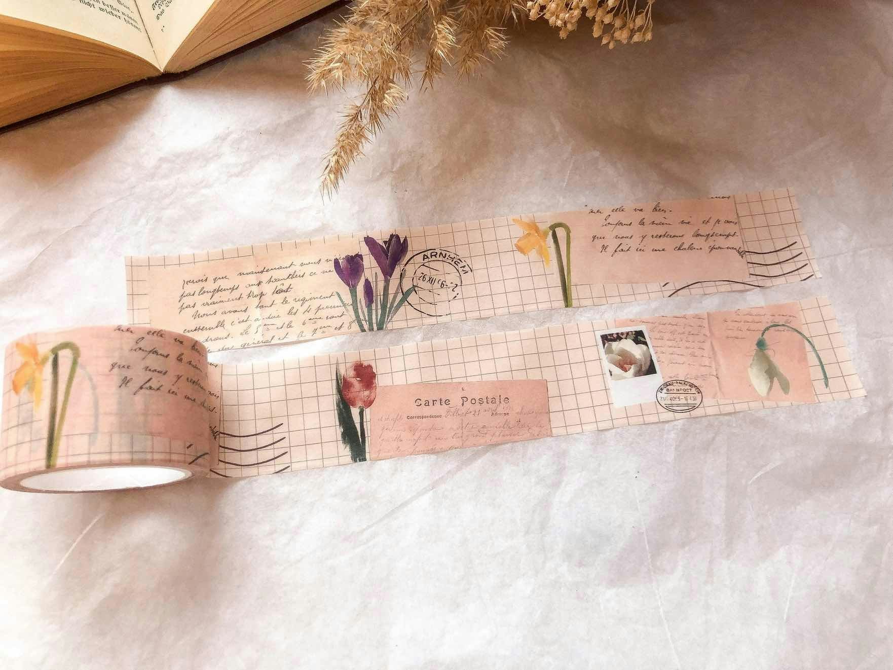 Washitejp Sames Journal - Spring Letter 30 mm
