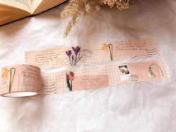 Washi Tape Sames Journal - Spring Letter 30 mm