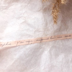 Washi Tape Sames Journal - Letters 6 mm