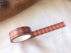 Washi Tape Sames Journal - Autumn Grid 15 mm