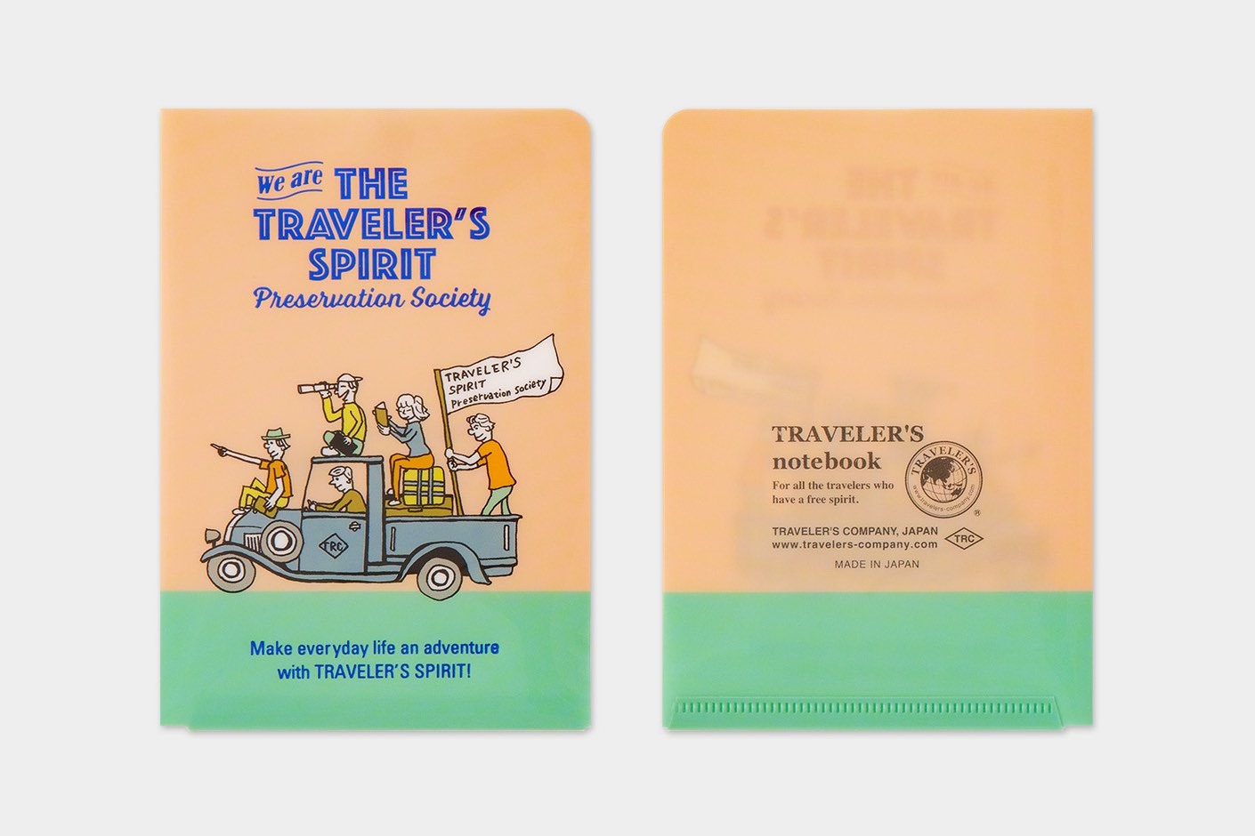 2026 Clear Folder - Passport Size // Traveler's Notebook