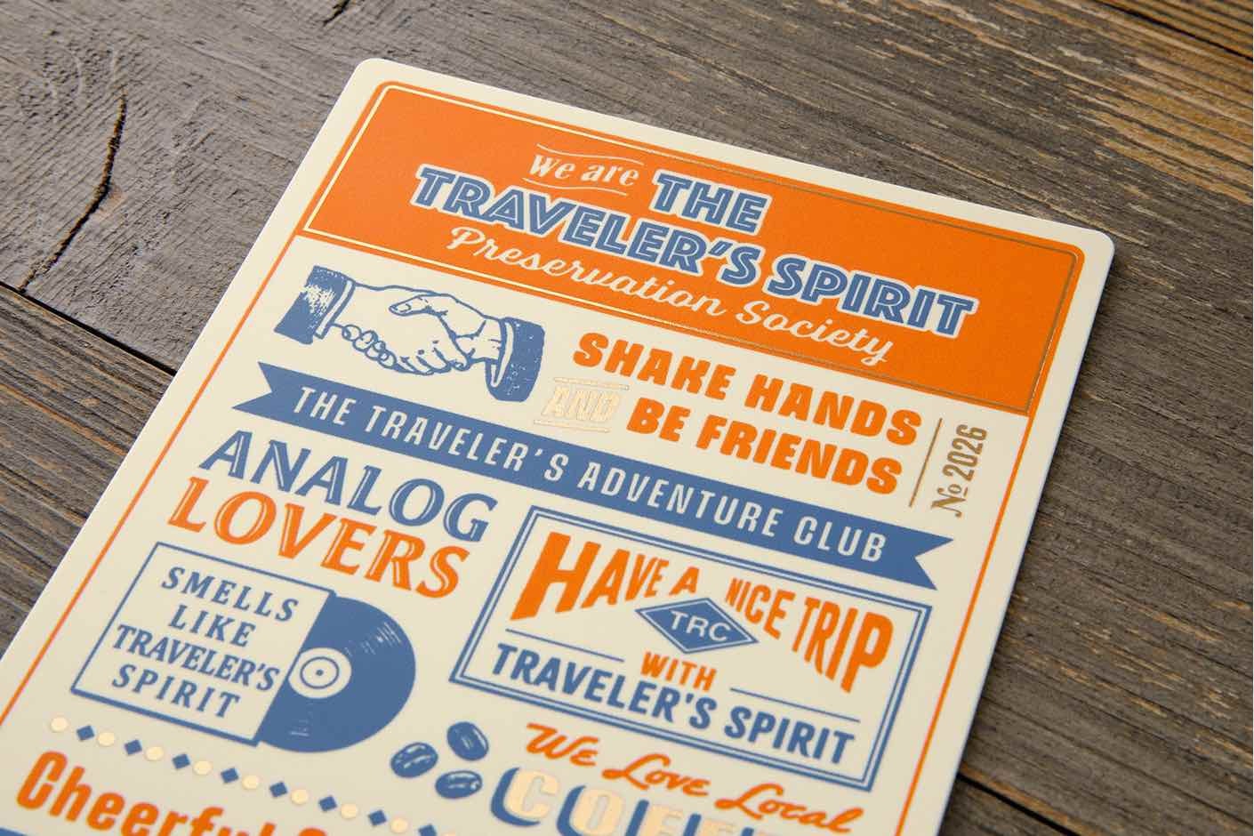 2026 Underlay - Regular Size // Traveler's Notebook