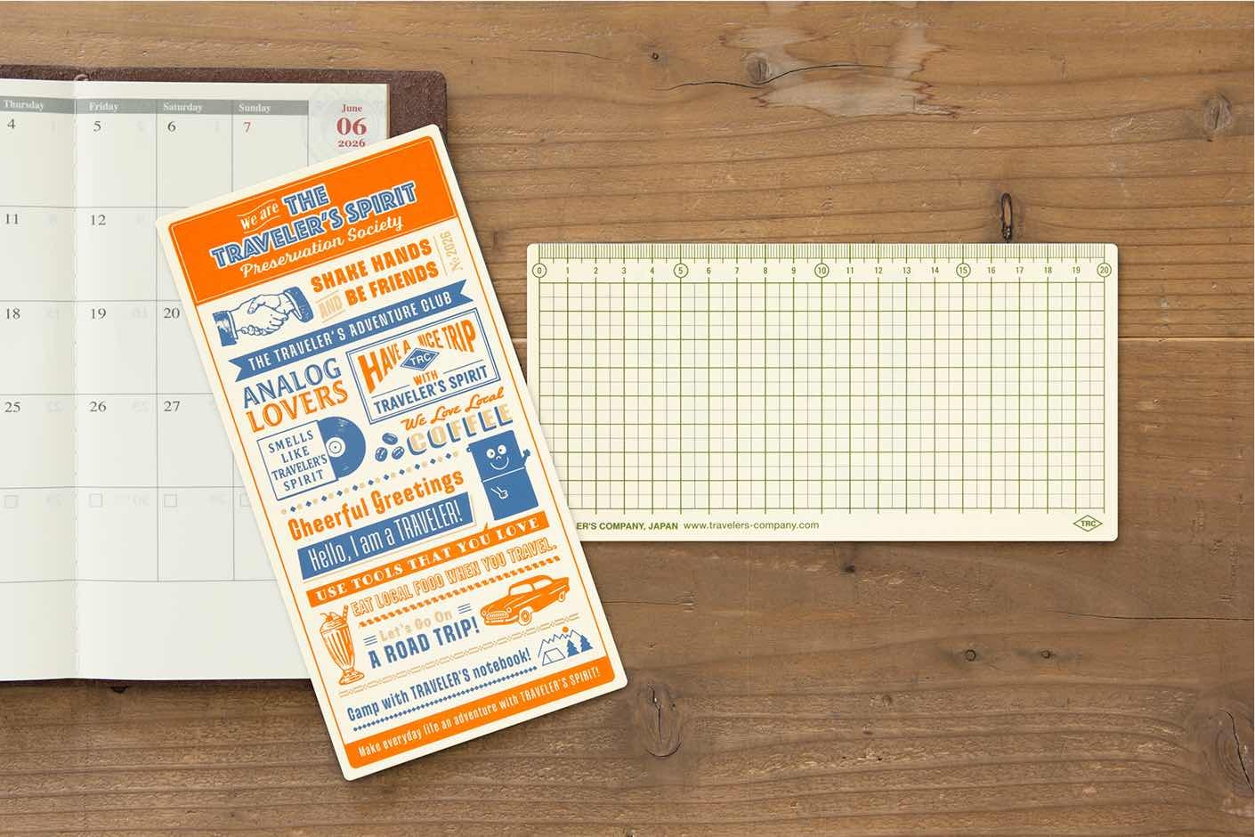 2026 Underlay - Regular Size // Traveler's Notebook
