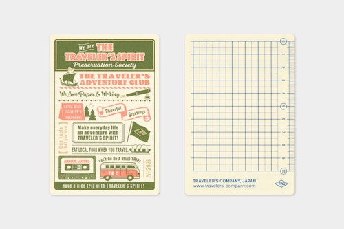 2026 Underlay - Passport Size // Traveler's Notebook