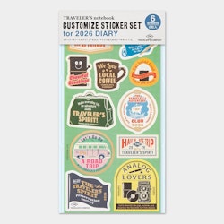2026 Customized Stickers Set // Traveler's Notebook