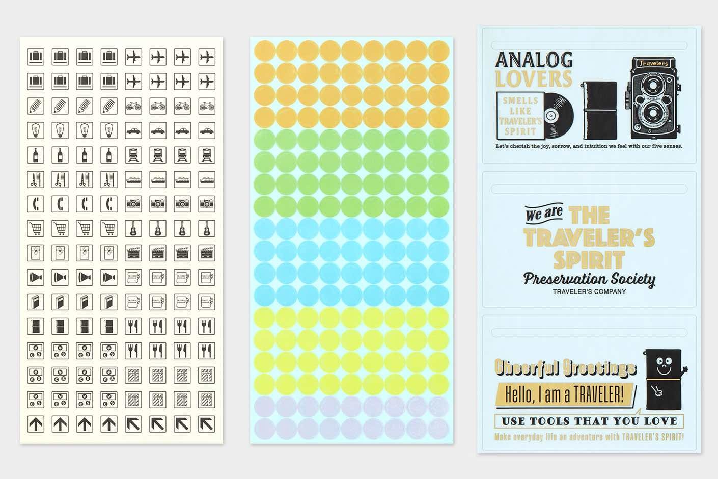 2026 Customized Stickers Set // Traveler's Notebook