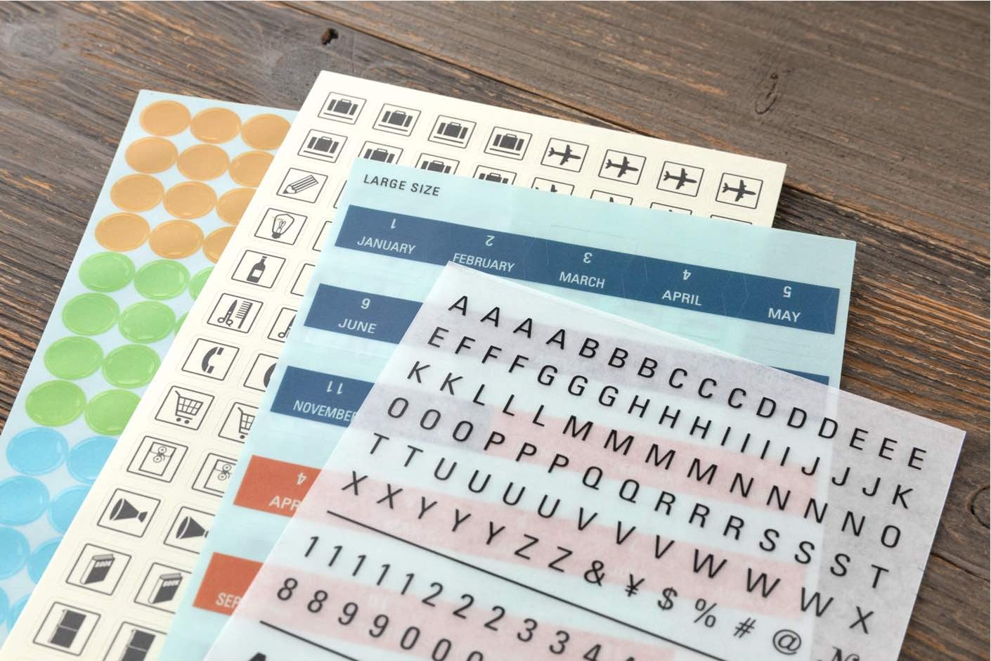 2026 Customized Stickers Set // Traveler's Notebook