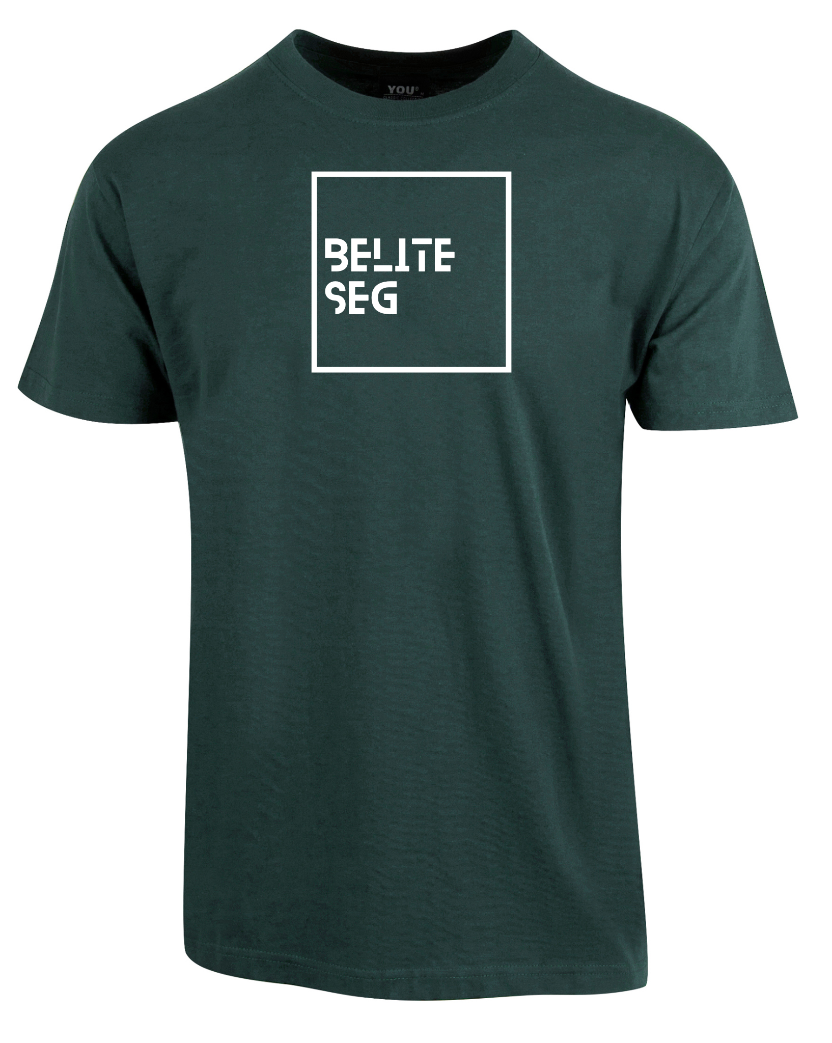 T-skjorte med teksten "Belite seg"