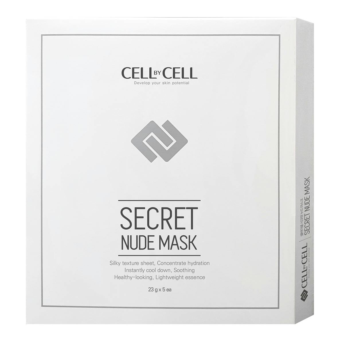 CELL BY CELL - SECRET NUDE MASK / 5 pcs.