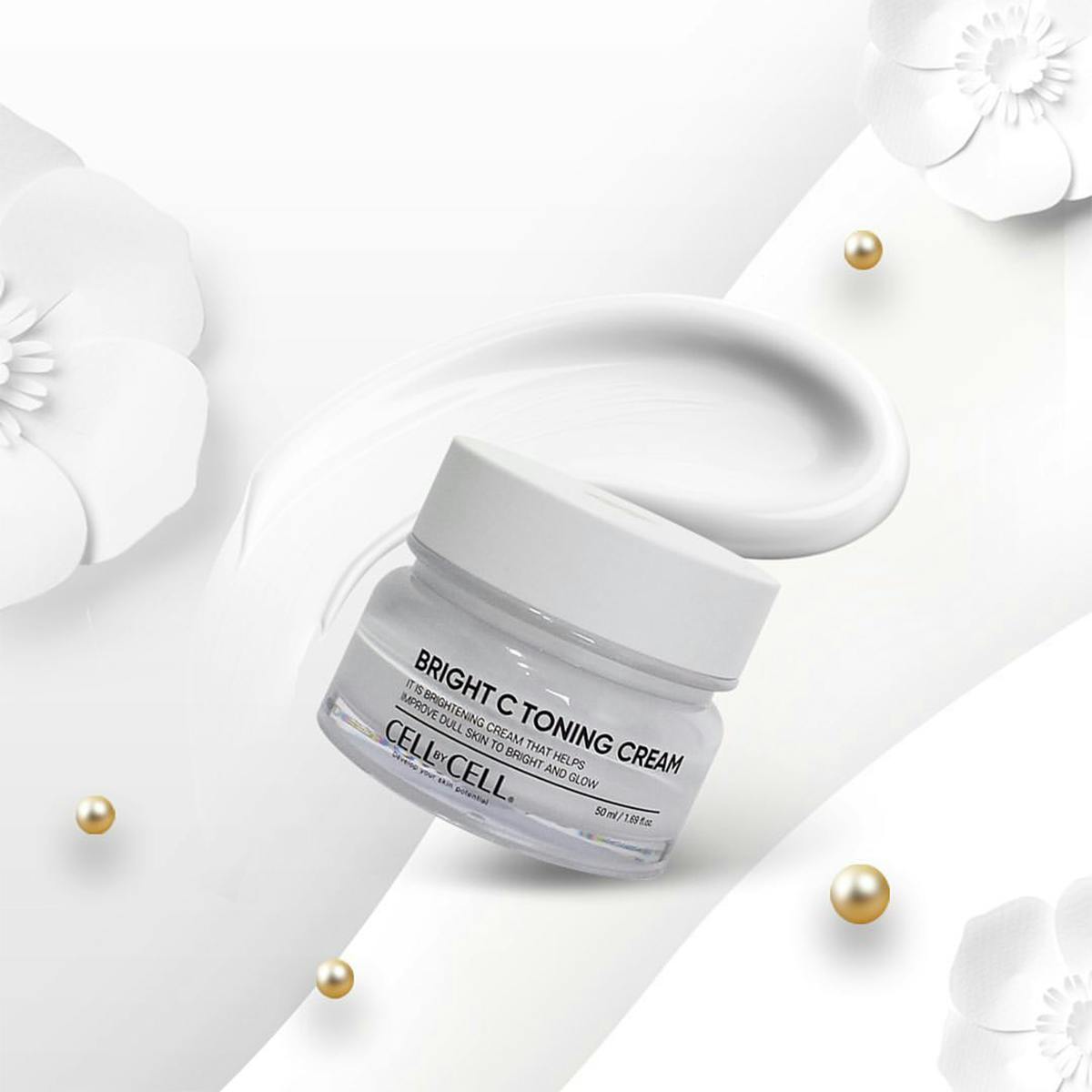 CELL BY CELL - BRIGHT C TONING CREAM 50 ml.