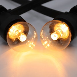 Lot de 30 ampoules LED E27 dimmables, blanc chaud, 2 watts - Classe énergétique A+