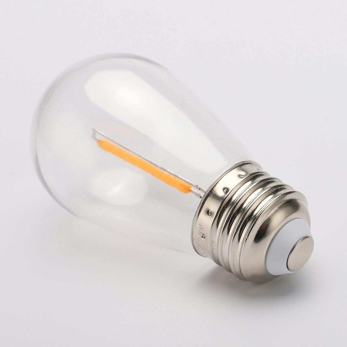 E27 LED żarówka ściemnialna 1W - 2700K Ciepła biel A+
