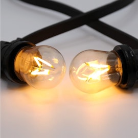 30-pakke Dimbare E27 Varmhvite LED-pærer 4 watt - Energiklasse A+
