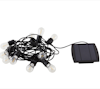 Premium solcellelys-kæde 10-20 m med 10-30 udskiftelige LED-pærer
