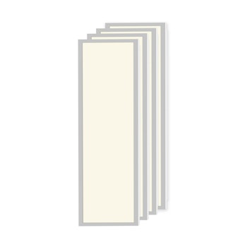 Set med 4 st dimbara LED-paneler 120x30cm x UGR