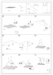 LED-panel upphängningsset