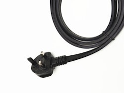 Extra förlängningskabel UK-kontakt för LY Sweden Premium ljusslinga platt kabel 5m