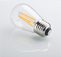 LY Sweden E27 LED Bulb Dimmable 3W - Warm White - 2200K - Four Filaments