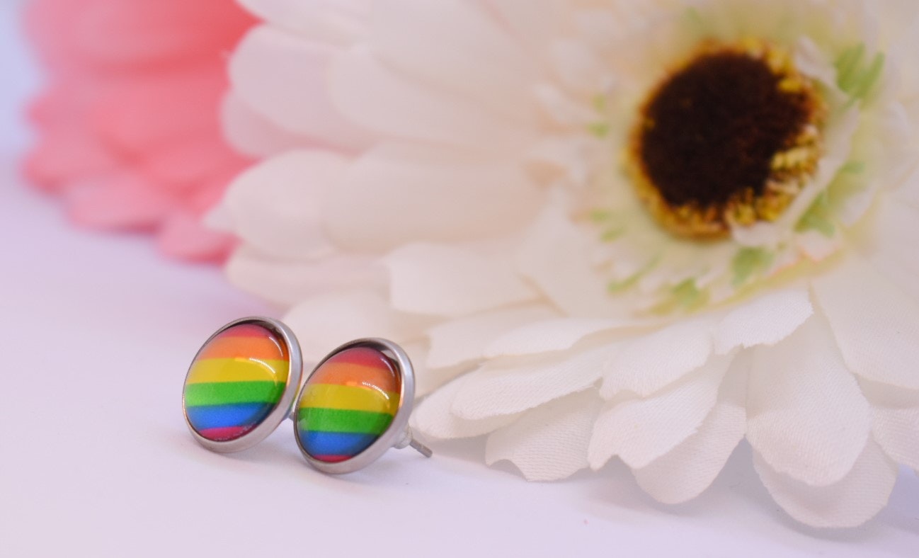 Örhängen Runda PRIDE