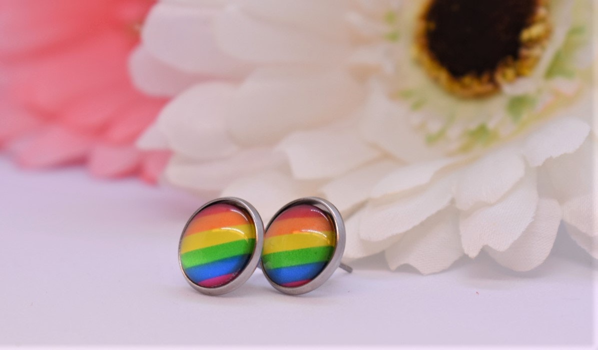 Örhängen Runda PRIDE