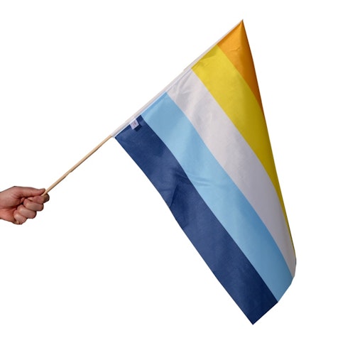 Flagga på pinne 40 x 60 cm AROACE