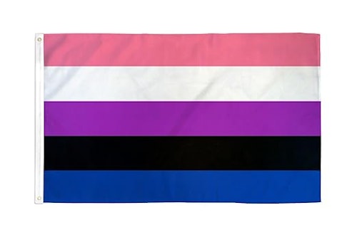 Flagga GENDERFLUID 90 x 60 cm