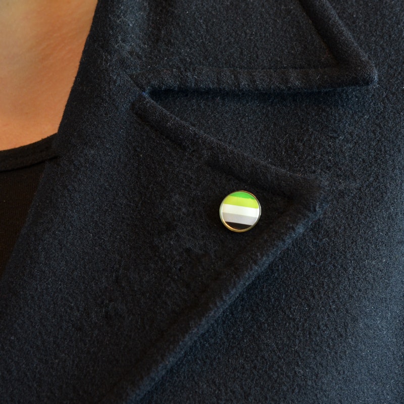 Pin rund AROMANTISK