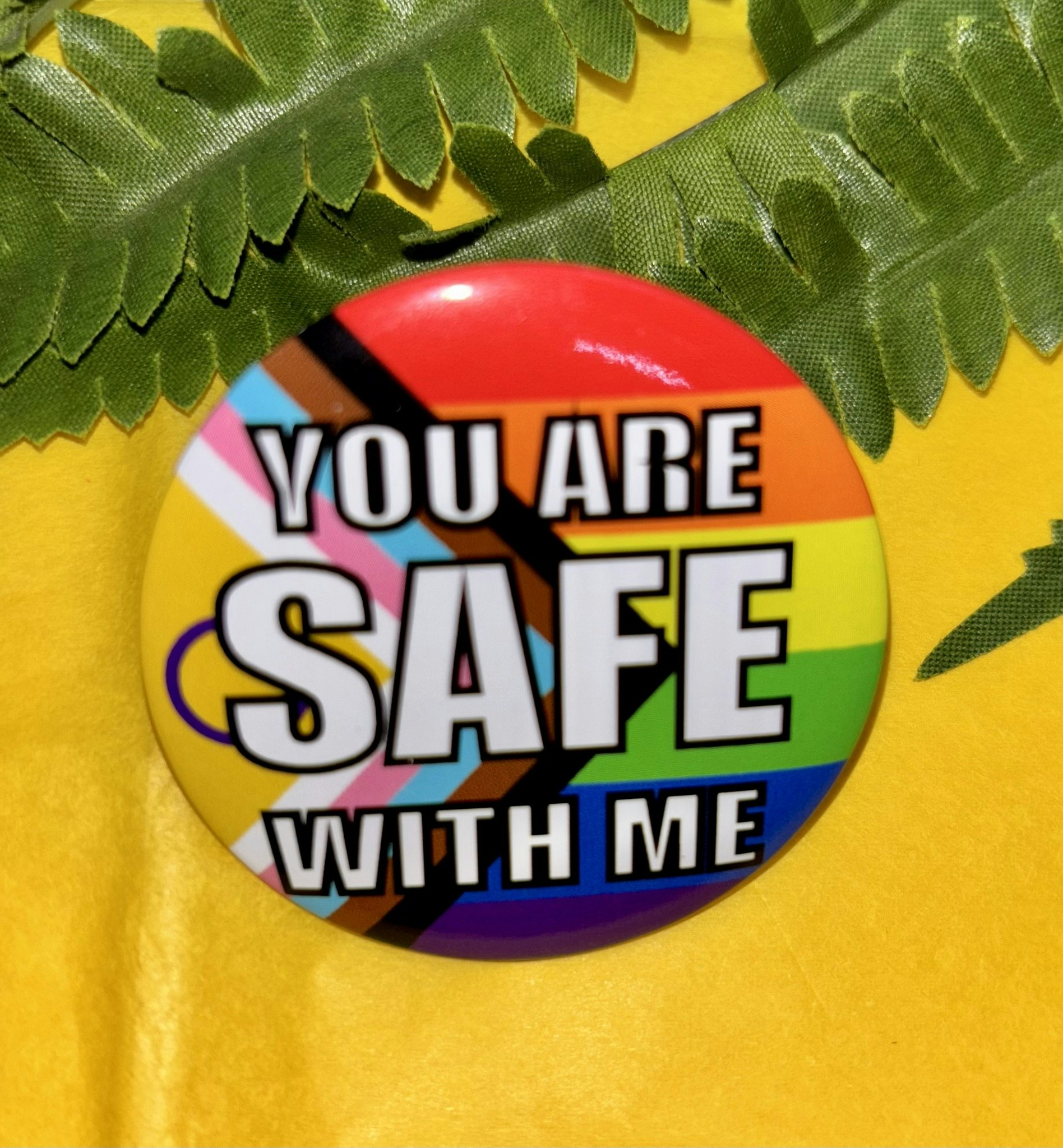 Badge You are safe with me
