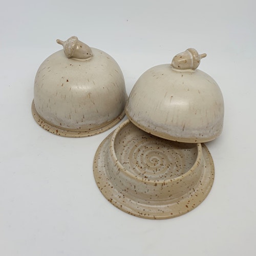 Saltklocka ekollon "alabastervit"